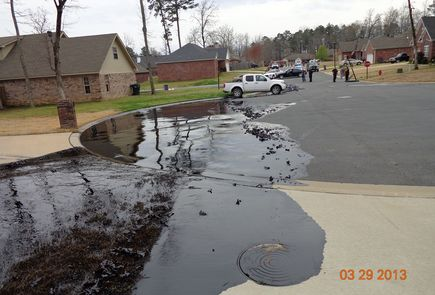Mayflower Pipeline Dilbit Spill