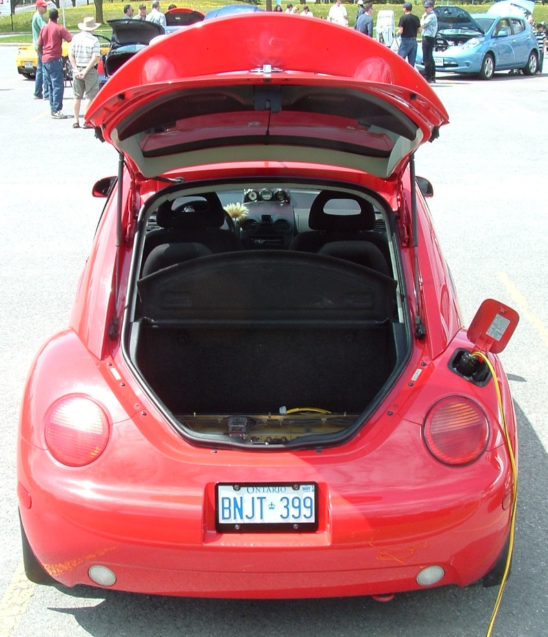 VW New Beetle electric conversion
