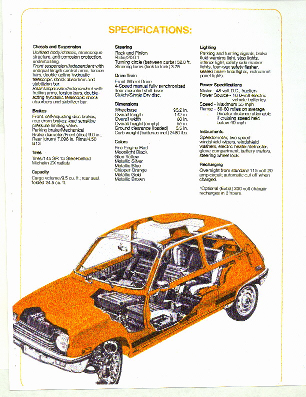 Specifications
